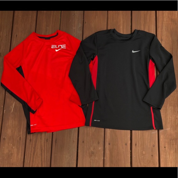 Nike Other - Bundle Boys Nike Dri Fit Long Sleeve Tops M